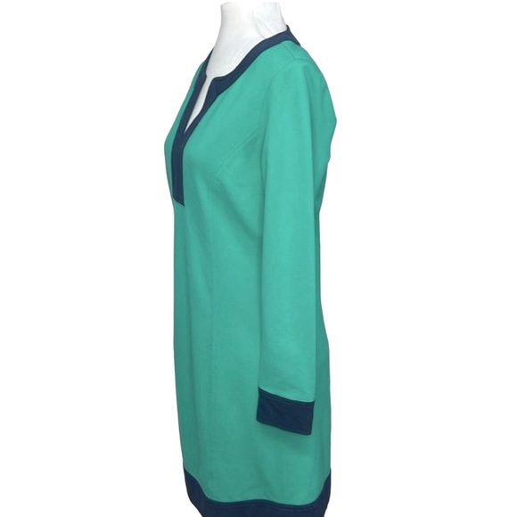 Vineyard Vines Color Block Dress Green - Picture 4 of 5